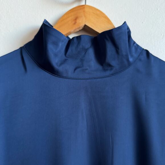 NWT UOOZEE Blue Flowy Maxi Dress - Picture 6 of 12